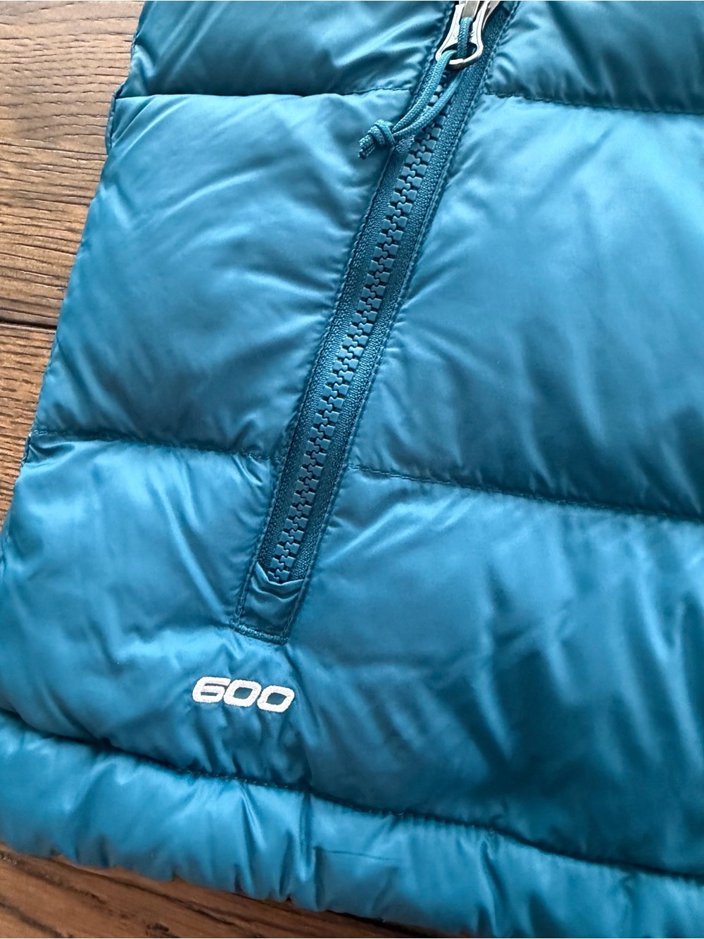 The North Face 600 Down Puffer Vest Blue Women's Size Small NF0A89VJ - Picture 5 of 10